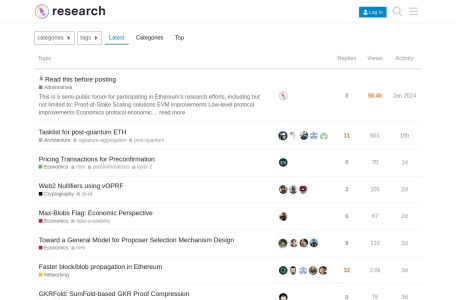 ETH Research