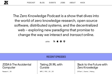 Zero Knowledge